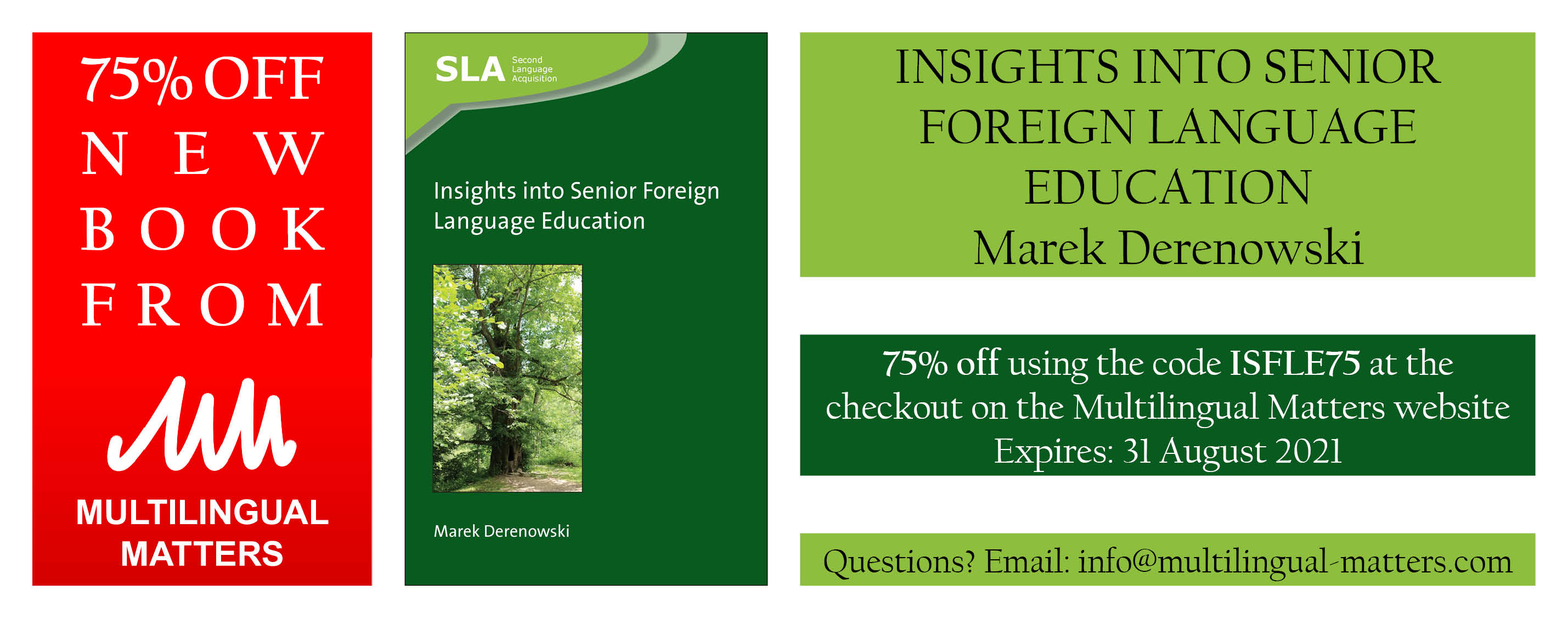 Dr Marek Derenowski, prof. PWSZ w Koninie, napisał książkę Insights into Senior Foreign Language Education