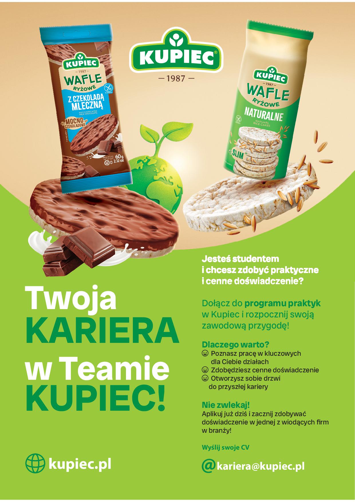 Kariera Kupiec A4 plakat Studenci