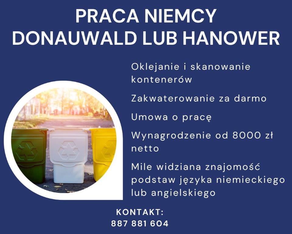 PRACA NIEMCY oferta