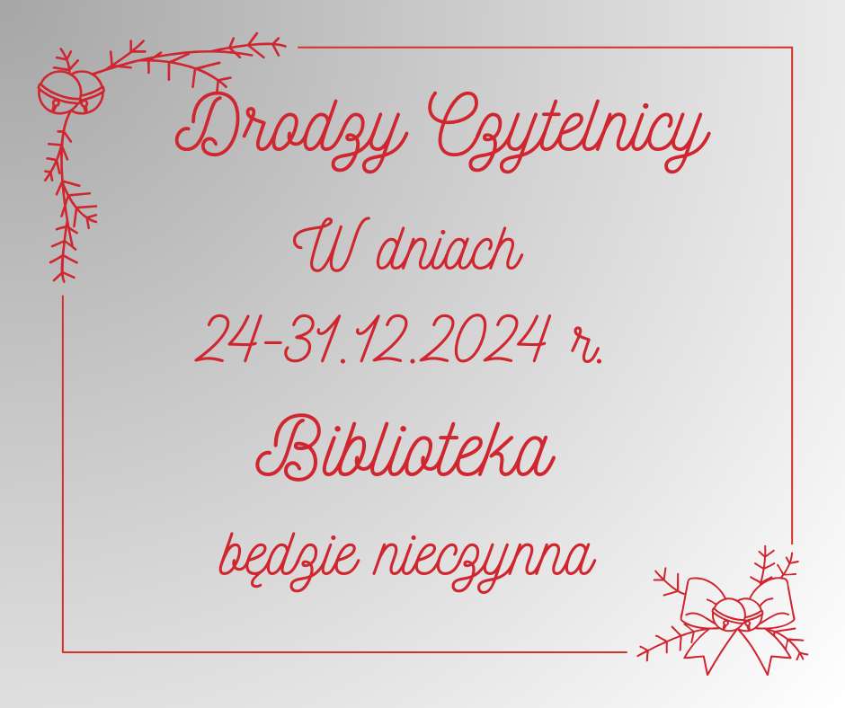 Red and White Simple Closed for the Holidays Facebook Post1