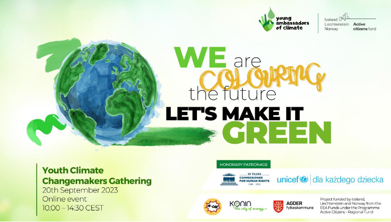 Spotkanie Młodych Aktywistów Klimatycznych grafika