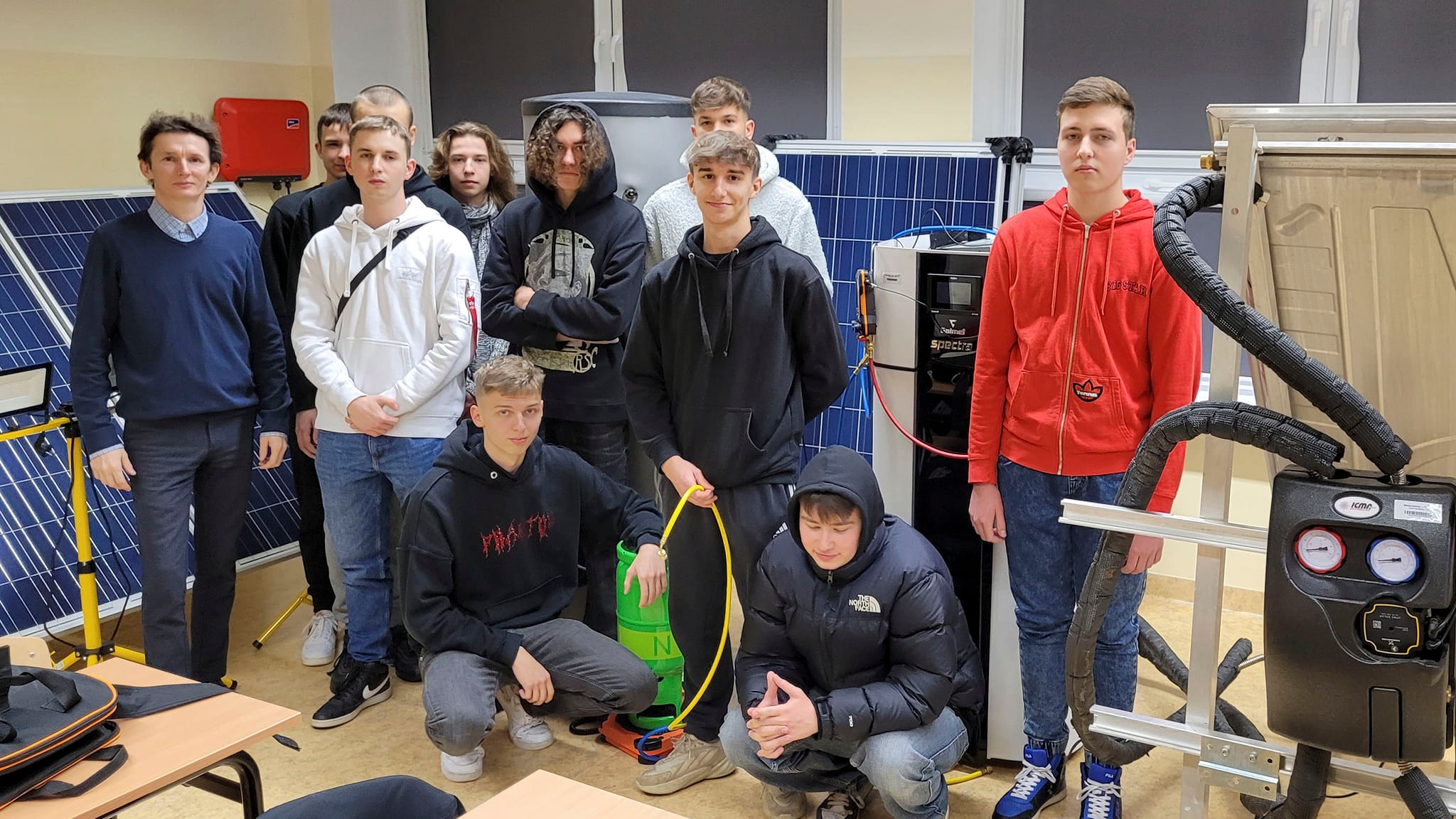 Zajęcia o pompach ciepła 2