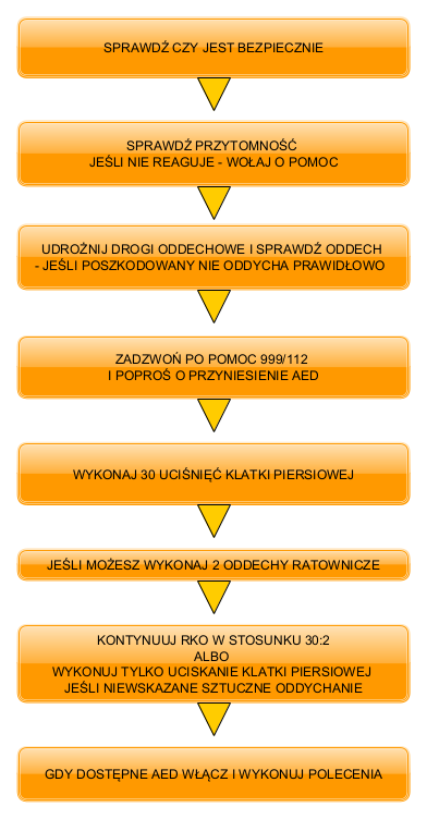 algorytmy postępowania PKO u osoby dorosłej