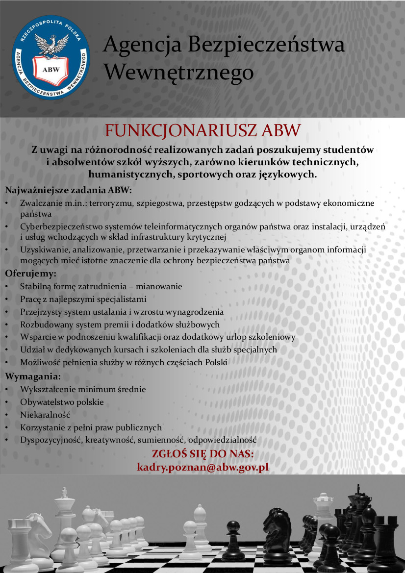 funkcjonariusz ABW
