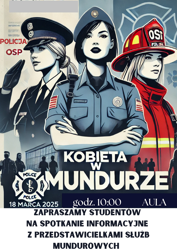 kobiety w mundurze plakat
