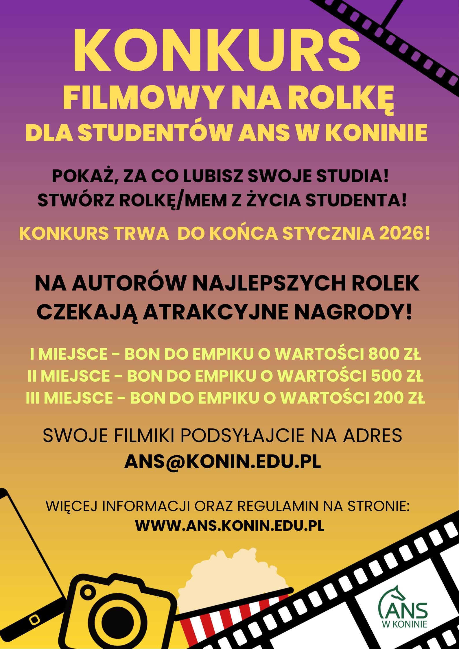 konkurs dla studentów