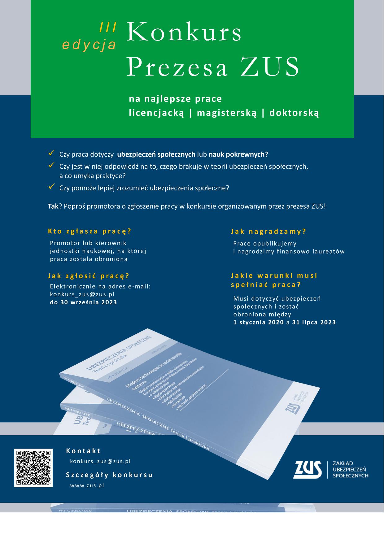 konkurs prezesa zus 3 edycja