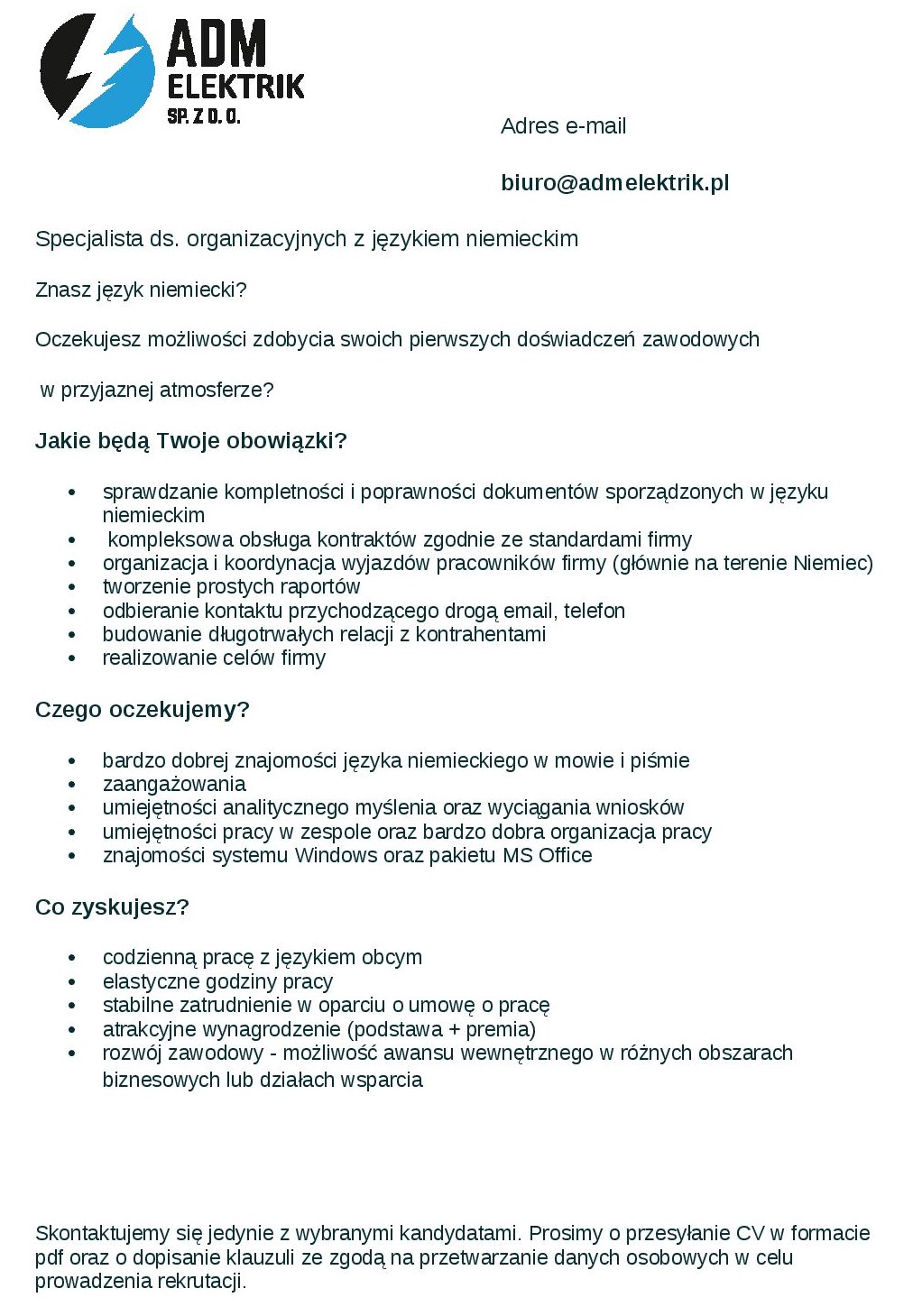 ogłoszenie ADM ELEKTRIK1