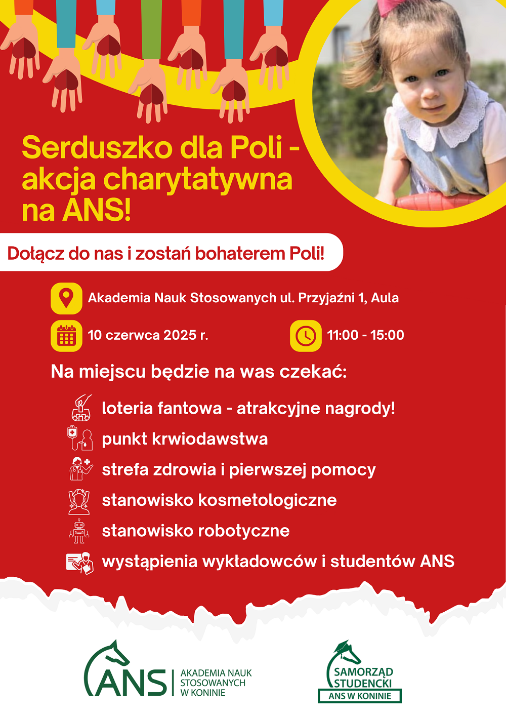 serduszko dla Poli akcja charytatywna studentów SS