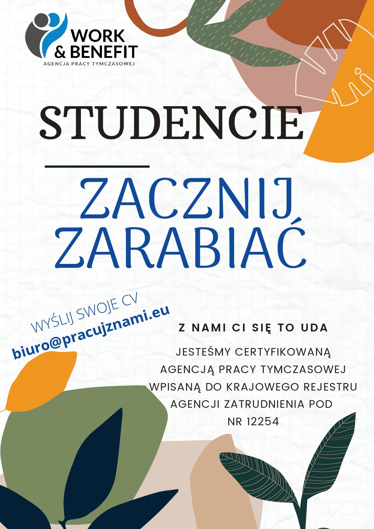 studencie zacznij zarabiać