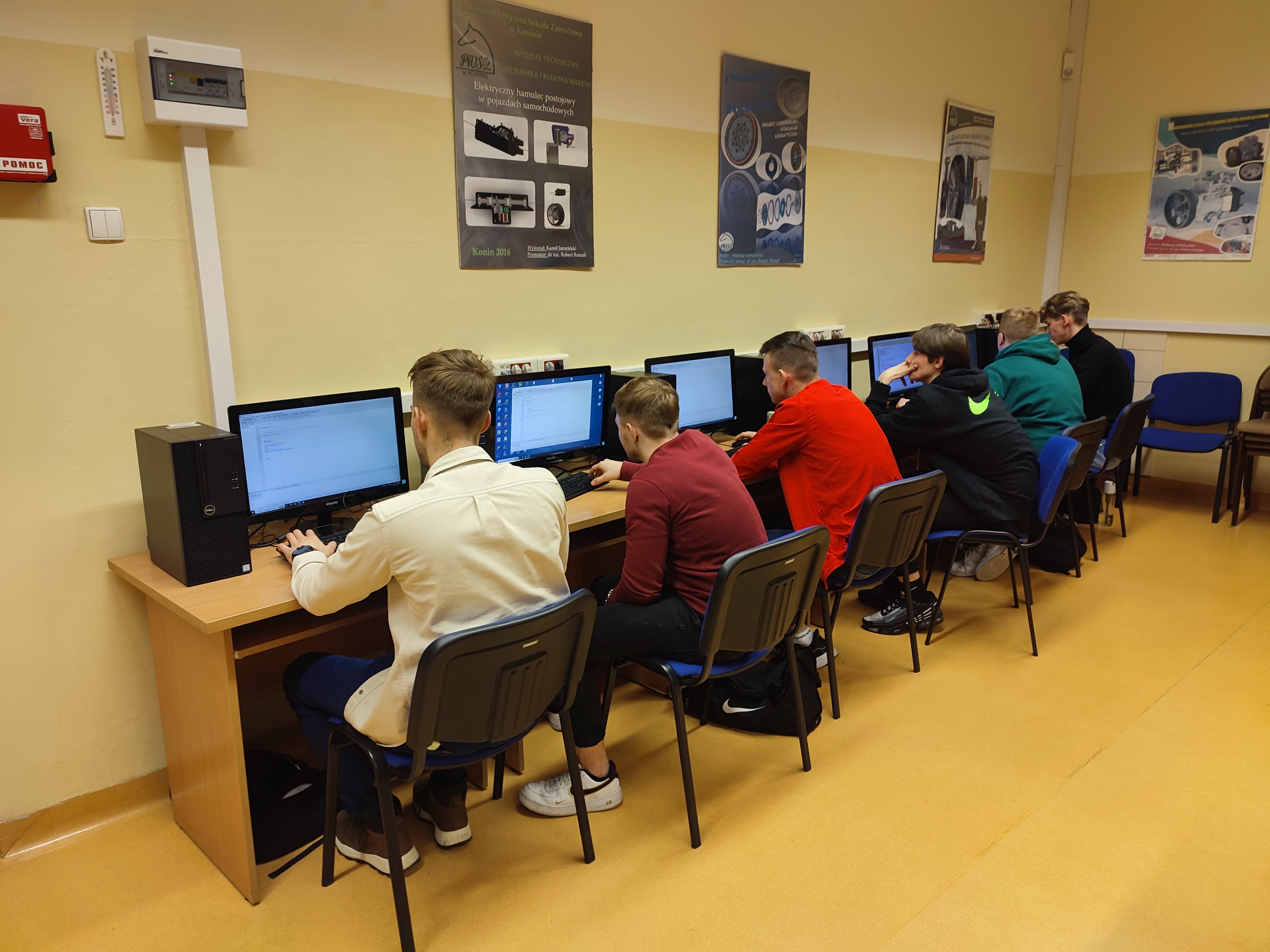 zajęcia dla uczniów z zsge w koninie